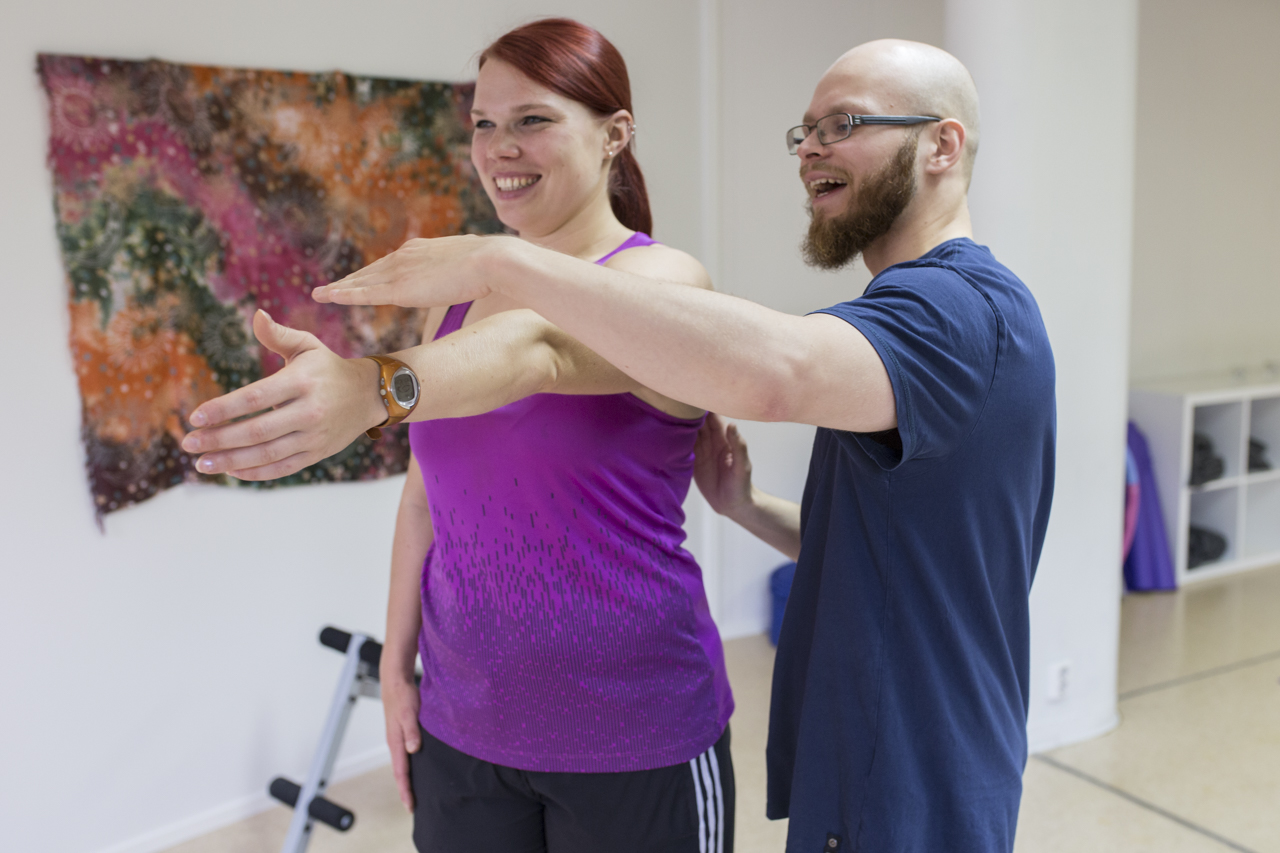 Fysioterapia Kuopio – Verneri Hast työssään